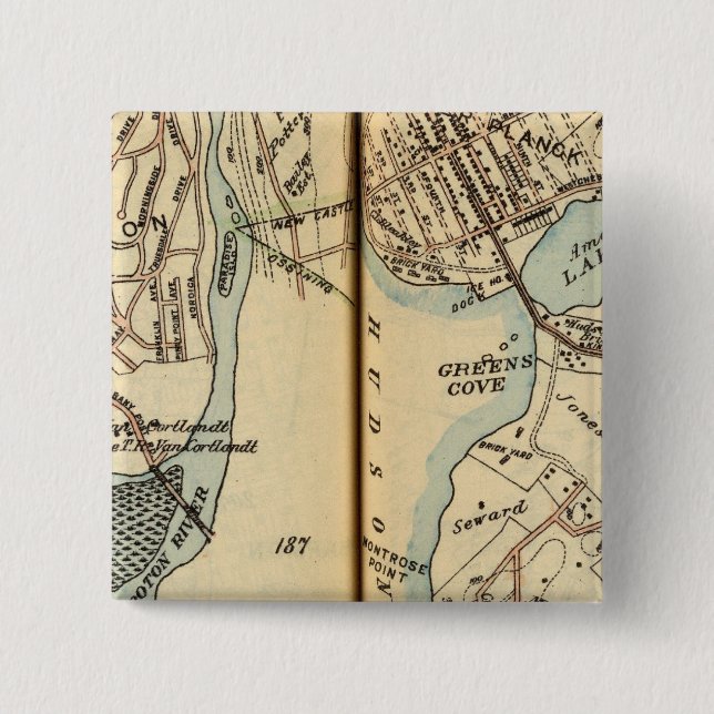 Harmon Park, New York Button (Front)