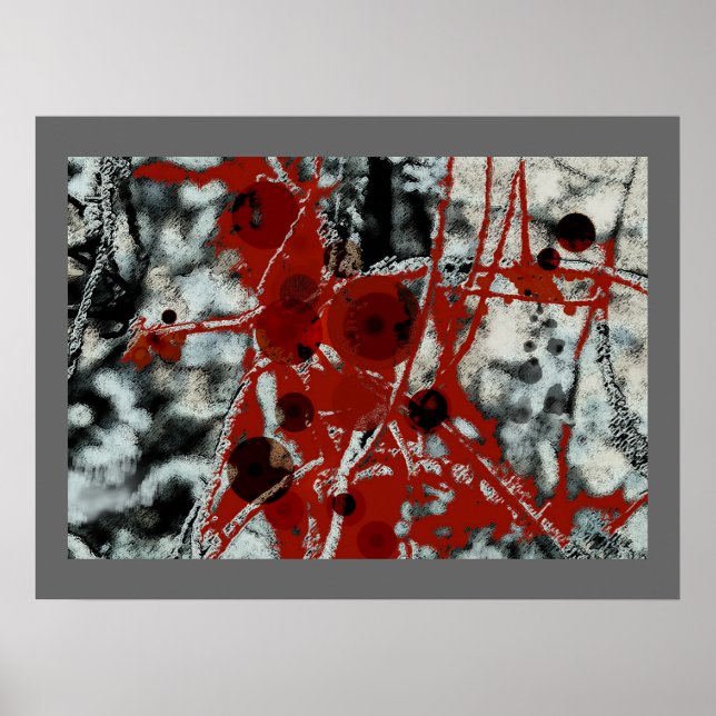 Harmonic Distortion - Abstract Poster (Front)