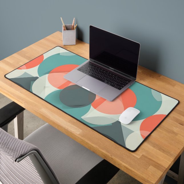 Harmonic Geometric Pattern Desk Mat (Office 2)