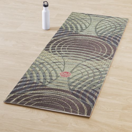 harmonic spiral yoga mat