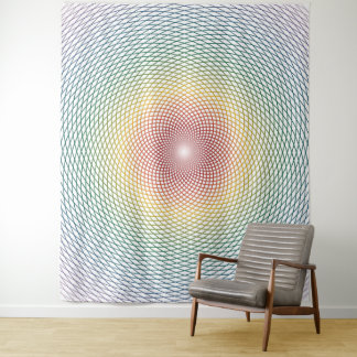 Harmonic Torus Series (Light Spectrum) Tapestry