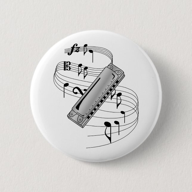 Harmonica Button (Front)