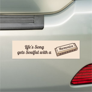Harmonica Car Magnet