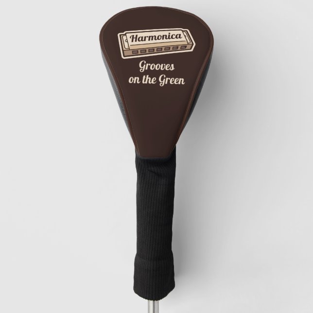 Harmonica Golf Head Cover (Front)