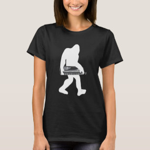 Harmonica Gorilla Mouth Organ Player French Harp P T-Shirt