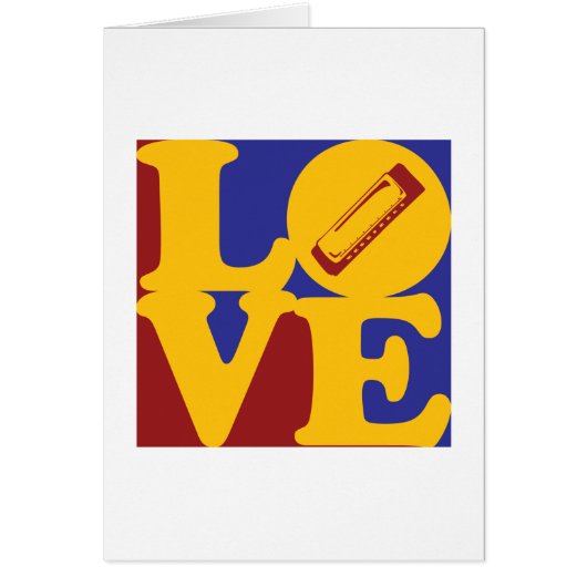 Harmonica Love Cards (Front)