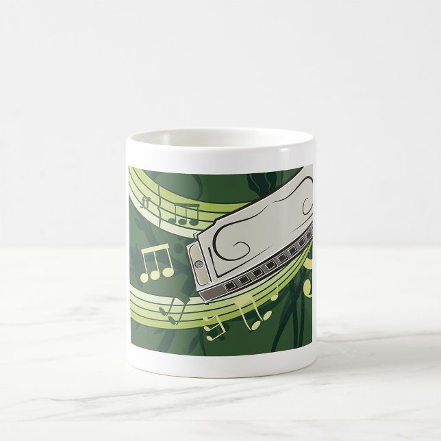 Harmonica Music Coffee Mug (Creator Uploaded)