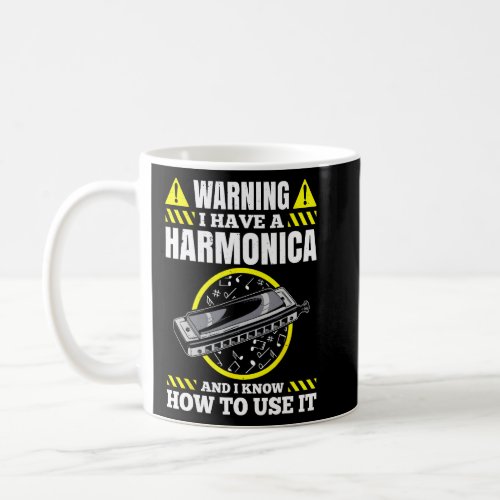Harmonica Playing For Harmonica Player Harmonica T Coffee Mug