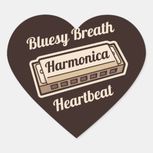 Harmonica Sticker