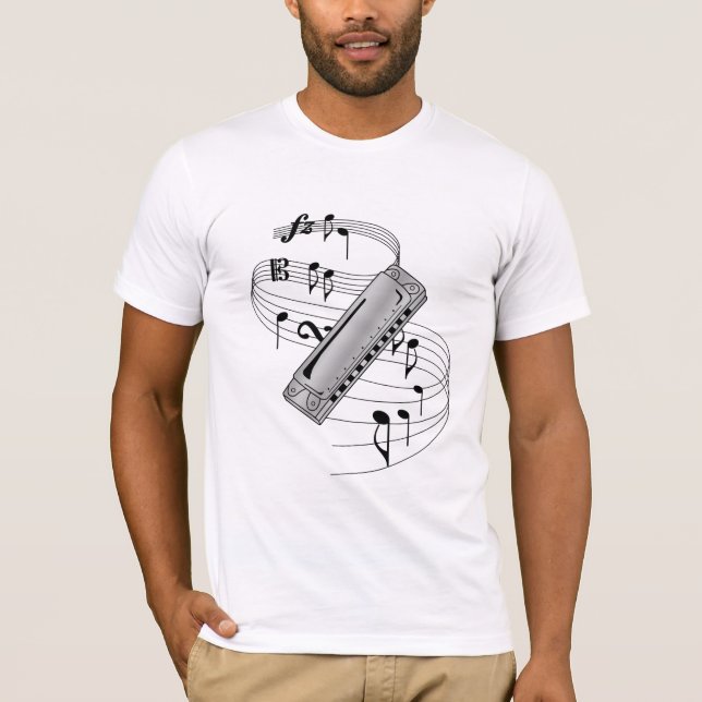 Harmonica T-Shirt (Front)