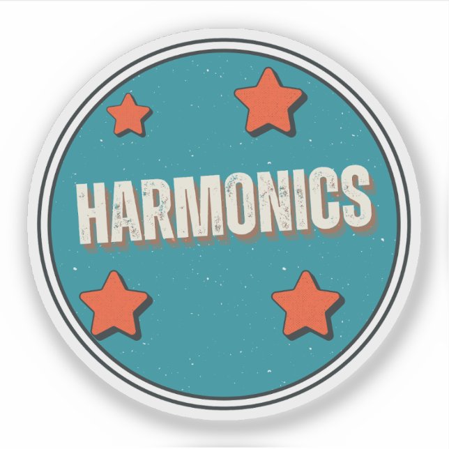 Harmonics Sticker (Front)