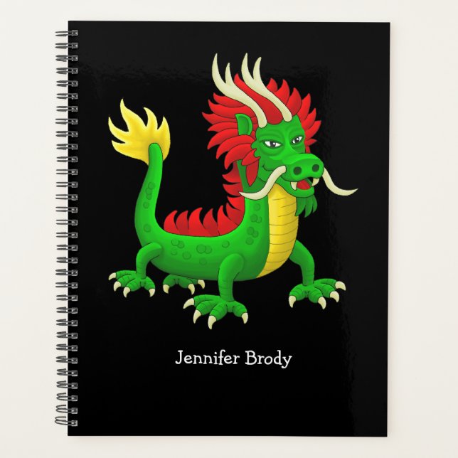 Harmonious Chinese Dragon Planner (Front)