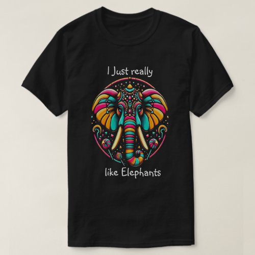 Harmonious Elephant I just really like elephant T_Shirt