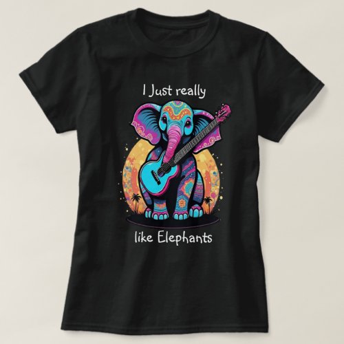 Harmonious Jumbo Jam I just really like elephant T_Shirt