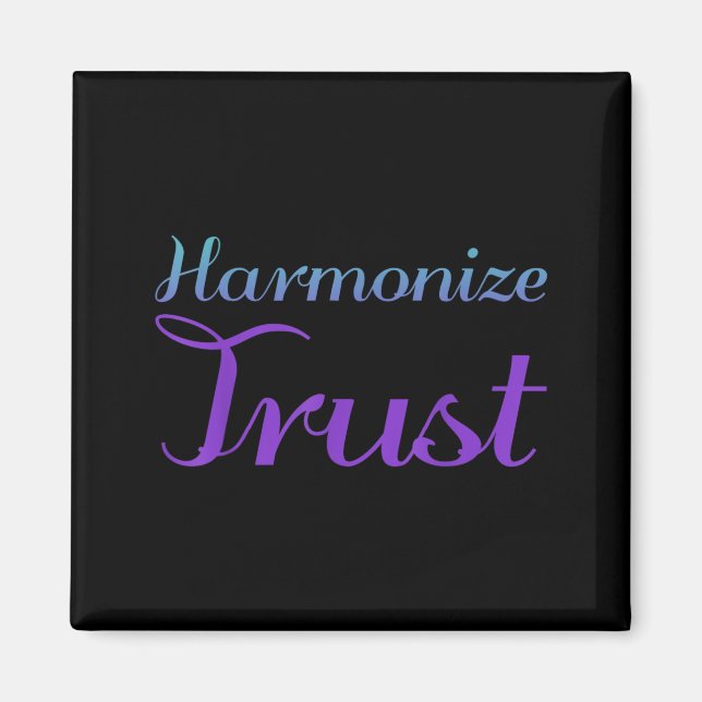 Harmonize Trust Prevention Design Magnet (Front)