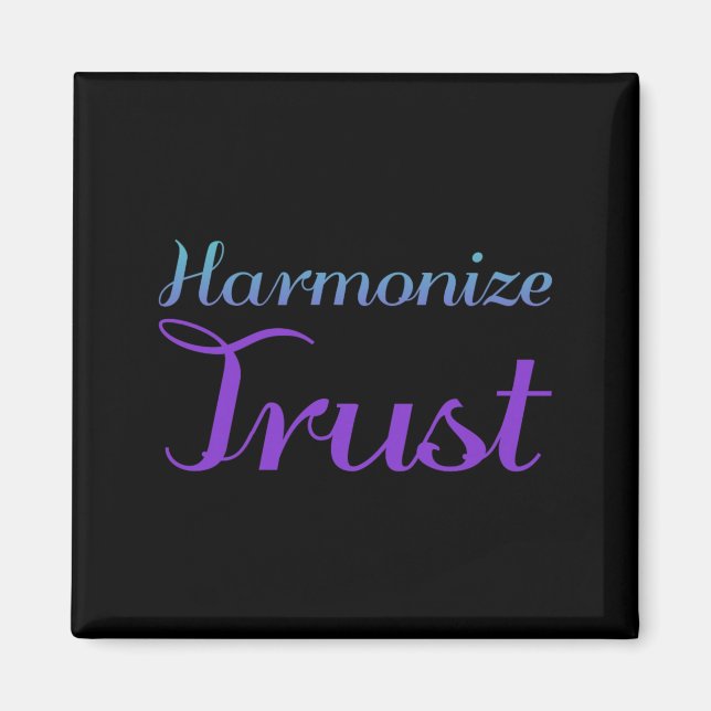 Harmonize Trust Prevention Design Magnet (Front)