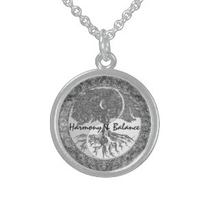 Harmony & Balance in Yang Sterling Silver Necklace