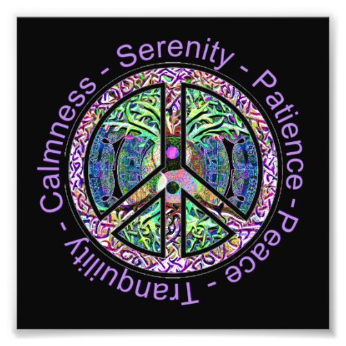 Harmony Balance Oneness Peace Symbol Photo Print