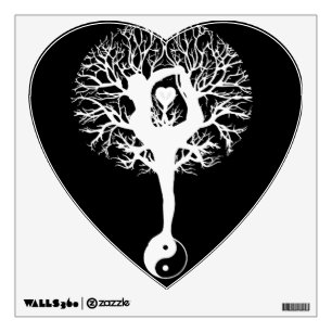 Harmony & Balance Yin Yang Tree of Life Wall Decal