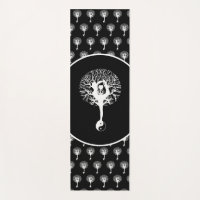 Harmony & Balance  Yin Yang Tree of Life Yoga Mat