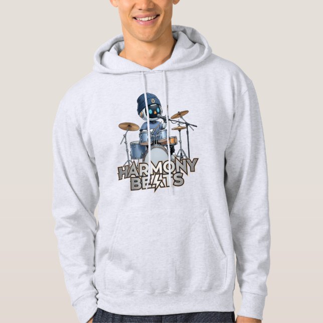 Harmony Beats – Zedoura Drummer Hoodie (Front)