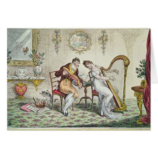 Harmony before Matrimony, 1805 Cards (Front Horizontal)