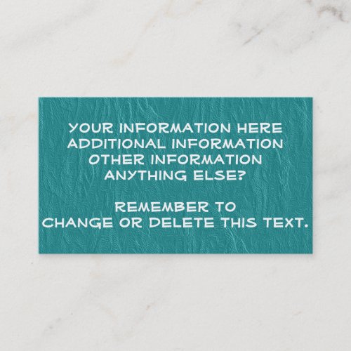 Harmony Custom Business Cards