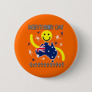 Harmony Day Australia Button