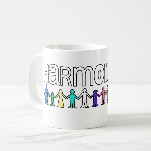 Harmony Day Australia  Coffee Mug (Front Left)