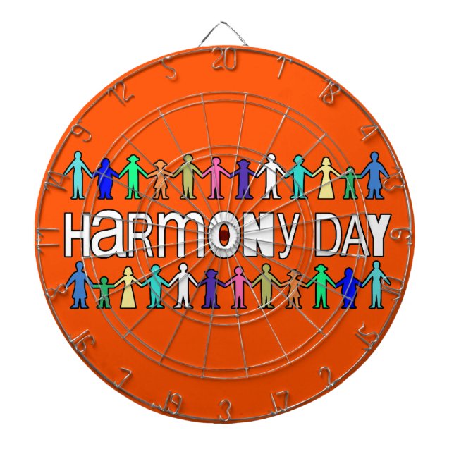 Harmony Day Australia  Dart Board (Front)