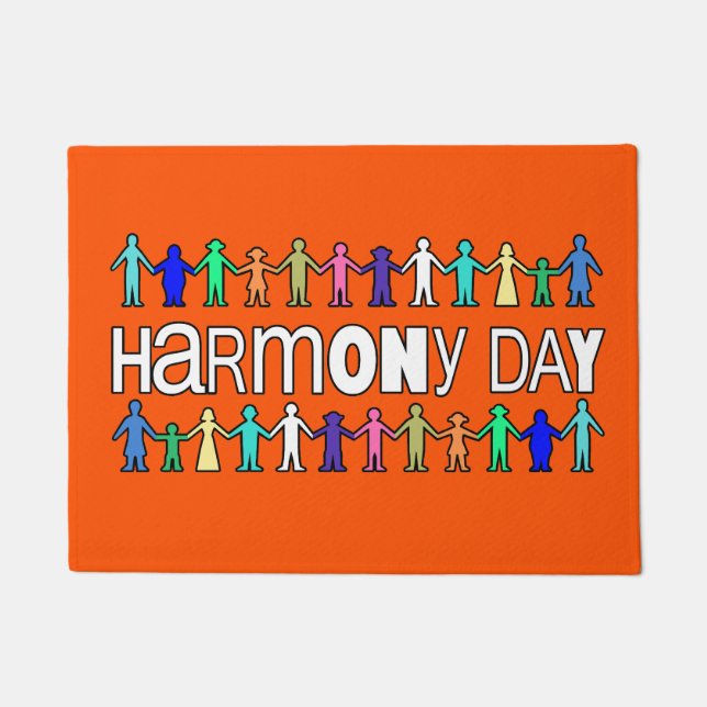 Harmony Day Australia  Doormat (Front)