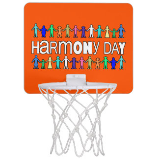 Harmony Day Australia Mini Basketball Hoop
