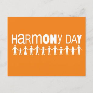 Harmony day, Australia Postcard