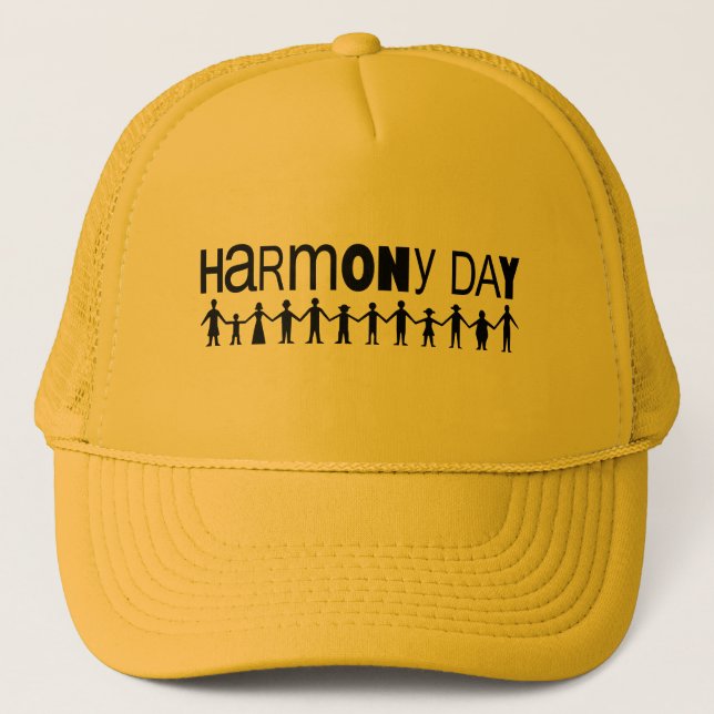 Harmony day, Australia Trucker Hat (Front)