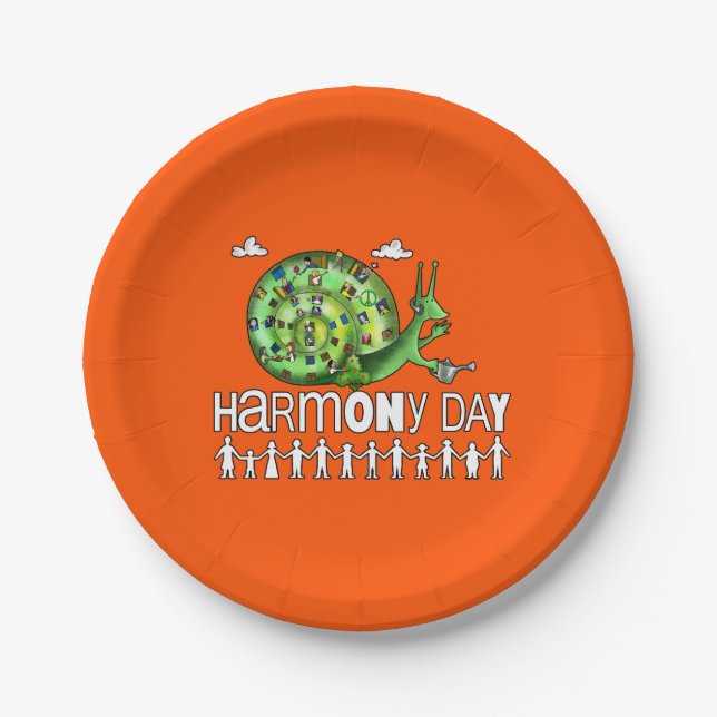 harmony day paper plates (Front)