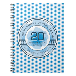 Harmony Dental 20th Anniversary Notebook