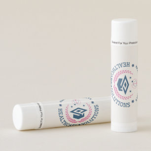 Harmony Heights Healthcare Solutions Company Logo Lip Balm