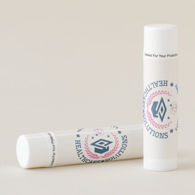 Harmony Heights Healthcare Solutions Company Logo Lip Balm (Front)