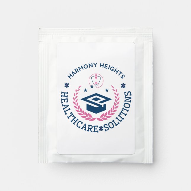 Harmony Heights Healthcare Solutions Company Logo Tea Bag Drink Mix (Front)