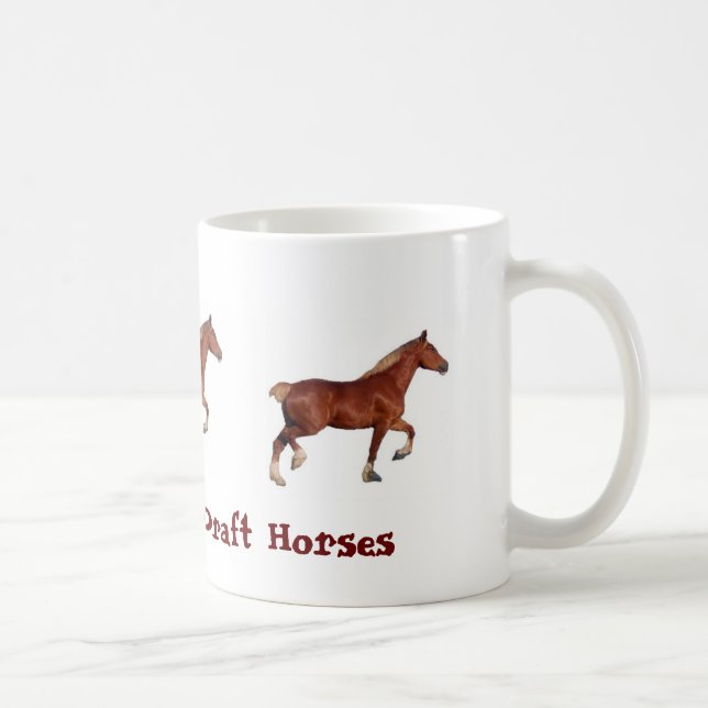 Harmony Hill Draft Horses Mug (Right)