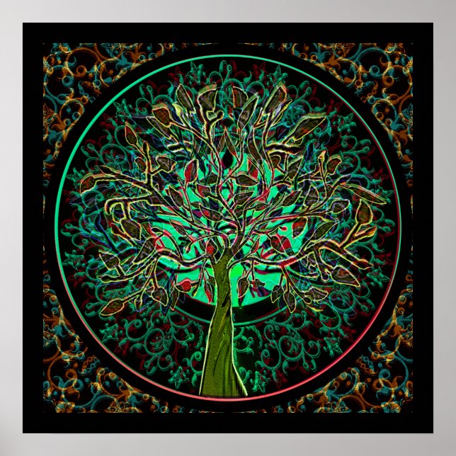 Harmony & Hope Tree of Life Poster (Front)