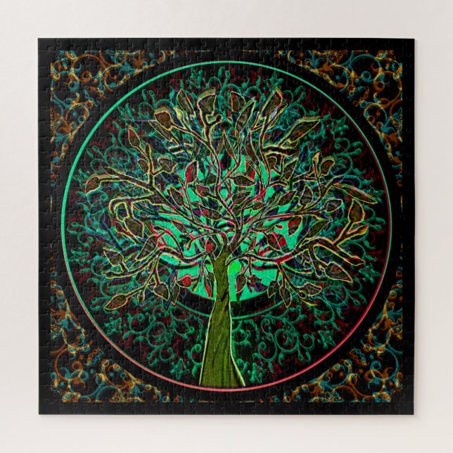 Harmony & Hope Tree of Life Poster Jigsaw Puzzle (Vertical)
