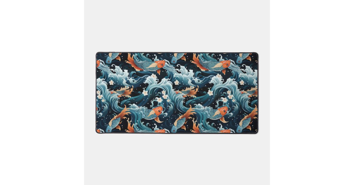 Harmony Horizons An Exquisite Asianinspired Desk Desk Mat Zazzle