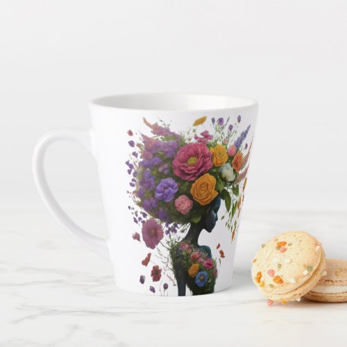 Harmony hues latte mug