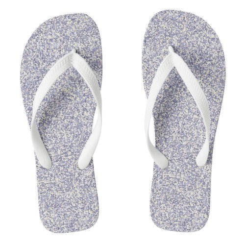 Harmony in Chaos _ Abstract design Flip Flops