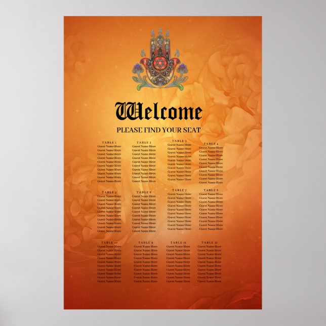 Harmony in color and form poster (Front)