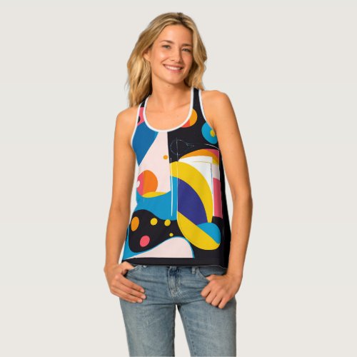 Harmony in Contrast Tank Top