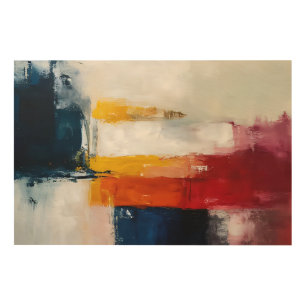 Harmony in Fragments Wood Wall Art