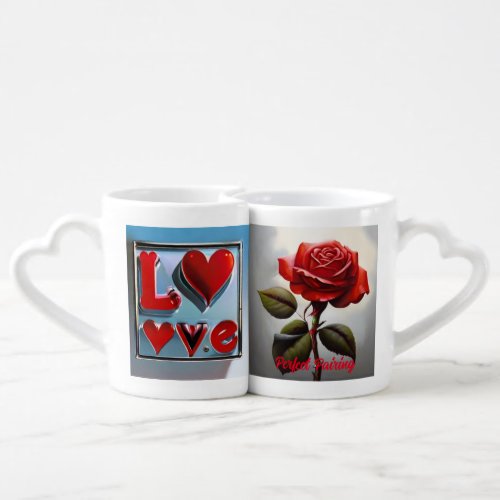 Harmony in Handles Lovers Perfect Fit Ceramic Mug