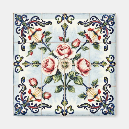 harmony in roses magnet